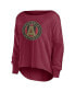 ფოტო #3 პროდუქტის Women's Red Atlanta United FC Corner Kick Long Sleeve Fashion T-Shirt