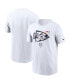Фото #1 товара Men's White Kansas City Chiefs Super Bowl LVIII Opening Night T-shirt
