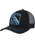Фото #1 товара Men's Black Black Panther Retro A-Frame Snapback Hat