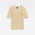 ფოტო #3 პროდუქტის G-STAR Deep Scoop Slim Fit 3/4 sleeve T-shirt