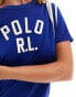 Фото #1 товара Polo Ralph Lauren t-shirt with retro logo in blue