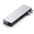 Фото #2 товара Адаптер Satechi USB-C Pro Hub Mini 6-in-2 "Серебро USB-C 6 в 2" для MacBook Pro (2021)