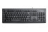 Kensington Value Keyboard Black Germany - Full-size (100%) - Wired - USB - QWERTZ - Black