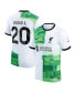 Фото #2 товара Men's Diogo Jota White Liverpool 2023/24 Away Replica Player Jersey