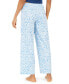 Фото #2 товара Пижама HUE женская Sleepwell Printed Knit Pant со встроенной технологией регулирования температуры.