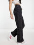 Фото #3 товара JDY high waisted wide leg jeans in dark grey
