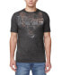 ფოტო #1 პროდუქტის Men's Talop Faded Short Sleeve Crewneck Tiger Graphic T-Shirt