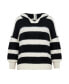 ფოტო #1 პროდუქტის Women's Hooded Oversize Sweater