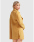 ფოტო #3 პროდუქტის Women Ex Boyfriend Wool Blend Oversized Jacket
