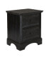 Фото #2 товара Modern Mission 2 Drawer Nightstand with Tray