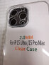 OEM Futerał CLEAR CASE 2mm do IPHONE 15 PRO MAX (camera protection)