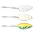 QUANTUM FISHING Screw in Blade Willow Leaf Spoon 30 mm