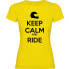 KRUSKIS Keep Calm And Ride short sleeve T-shirt