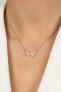 Delicate bronze angel wings necklace NCL84R