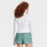 Фото #3 товара Women's 1/2 Zip Jacket - All in Motion White XS