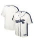 ფოტო #1 პროდუქტის Men's Cream Distressed Penn State Nittany Lions Ruth Button-Up Baseball Jersey