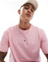 Фото #1 товара Tommy Jeans linear logo t-shirt in pink