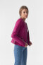 ფოტო #3 პროდუქტის Women's Genuine Leather Quilted Biker Jacket, Fuchsia