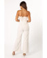 ფოტო #2 პროდუქტის Women's Louise Feather Trim Jumpsuit