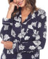 ფოტო #5 პროდუქტის Women's Long Sleeve Floral Pajama Set, 2-Piece