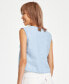 ფოტო #3 პროდუქტის Women's Lorelai Cotton Sleeveless Shirt