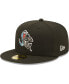 Фото #2 товара Men's Black Jupiter Hammerheads Authentic Collection Team Home 59FIFTY Fitted Hat