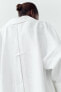 Фото #7 товара Блуза из смесового льна с широкими рукавами ZARA