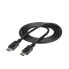 Фото #9 товара StarTech.com 2m (6ft) DisplayPort 1.2 Cable - 4K x 2K Ultra HD VESA Certified DisplayPort Cable - DP to DP Cable for Monitor - DP Video/Display Cord - Latching DP Connectors - 2 m - DisplayPort - DisplayPort - Male - Male - 3840 x 2400 pixels
