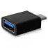 Адаптер USB-C к USB V7 V7U3C2A-BLK-1E черный 15x30 мм (полиэстер) Plug & Play - фото #2