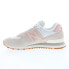 Фото #5 товара New Balance 574 U574RE2 Mens White Suede Lace Up Lifestyle Sneakers Shoes