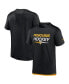 Men's Black Pittsburgh Penguins Authentic Pro Tech T-shirt