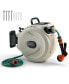 Фото #1 товара Wall Mounted Retractable Garden Hose Reel with Hose Nozzle