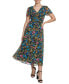Фото #1 товара Платье женское Kensie с цветочным принтом А-силуэт