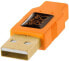 Фото #7 товара Tether Tools TetherPro USB 2.0 A/Mini-B 8 Pin USB Cable 15 inches ORG [TET-CU8015-ORG]