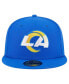 Фото #2 товара Men's Royal Los Angeles Rams Main 59FIFTY Fitted Hat