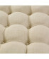 Фото #11 товара Bella Upholstered Tufted Allover Round Cocktail Ottoman