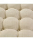 Фото #17 товара Bella Upholstered Tufted Allover Round Cocktail Ottoman