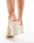 Фото #3 товара 4th & Reckless Mosseri Heeled Mule in Jute