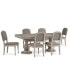 CLOSEOUT! Anniston Dining 7-Pc. Set (Rectangular Table, 6 Side Chairs)