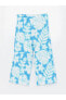 Фото #1 товара LCW ECO Beli Lastikli Çiçekli Kız Çocuk Pantolon