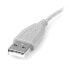 StarTech.com 6in Mini USB 2.0 Cable - A to Mini B - 0.152 m - USB A - Mini-USB B - USB 2.0 - Male/Male - Grey