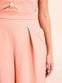 Фото #9 товара ASOS LUXE tailored wide leg trouser in peach