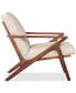 Фото #3 товара Swaxon Fabric Wood Chair, Created for Macy's