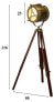 Finn Stehlampe Industrial Bronze Tripod