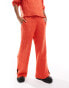 Native Youth chunky knitted trousers co-ord in red Красный, XS - фото #5