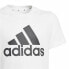 Футболка с коротким рукавом Adidas Essentials Белый