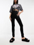 Фото #3 товара Noisy May Ella super high waisted skinny jeans in black