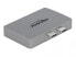 Delock 64123 - USB 3.2 Gen 1 (3.1 Gen 1) Type-C - 100 W - Grey - 4K Ultra HD - HDMI - USB 3.2 Gen 1 (3.1 Gen 1) Type-C - Metal