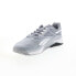Фото #8 товара Reebok Nano X2 Mens Gray Canvas Lace Up Athletic Cross Training Shoes