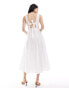 Фото #3 товара Closet London cut-out midaxi dress in ivory